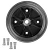 Caltric Rear Brake Hub L/R w/ Studs for Kawasaki Mule