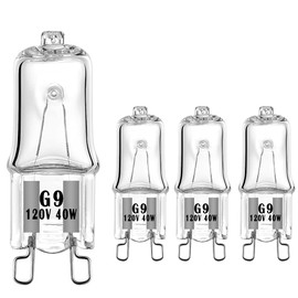 W10709921 Microwave Light Bulbs 40W Compatible with K-itchenaid Jenn-air Whirlpool Ma-ytag Replace for W10112515 AP5983626 PS11722423 AH2338904 1464853 AP4358902 EA2338904 PS2338904 W10208564(4 Pack)