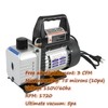 waltyotur Vacuum Pump 3CFM 110V/60hz 5Pa Vacuum Pump Black