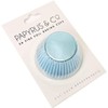 Papyrus Pastel Blue Foil Cupcake Cases 50mm 50Pcs Mini Baking