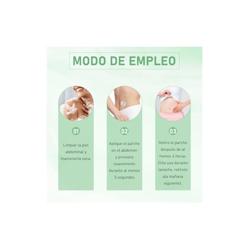 SINYI 8 PCS Parches WellnessParche NanoParche Para El Cuidado Corporal