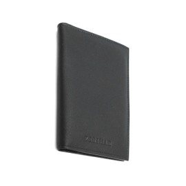 Zerimar Passport Cover Felt | Passport Holder | Passport Case | Passport Cover | Leather Passport Cover | 14.5 x 10 cm, black