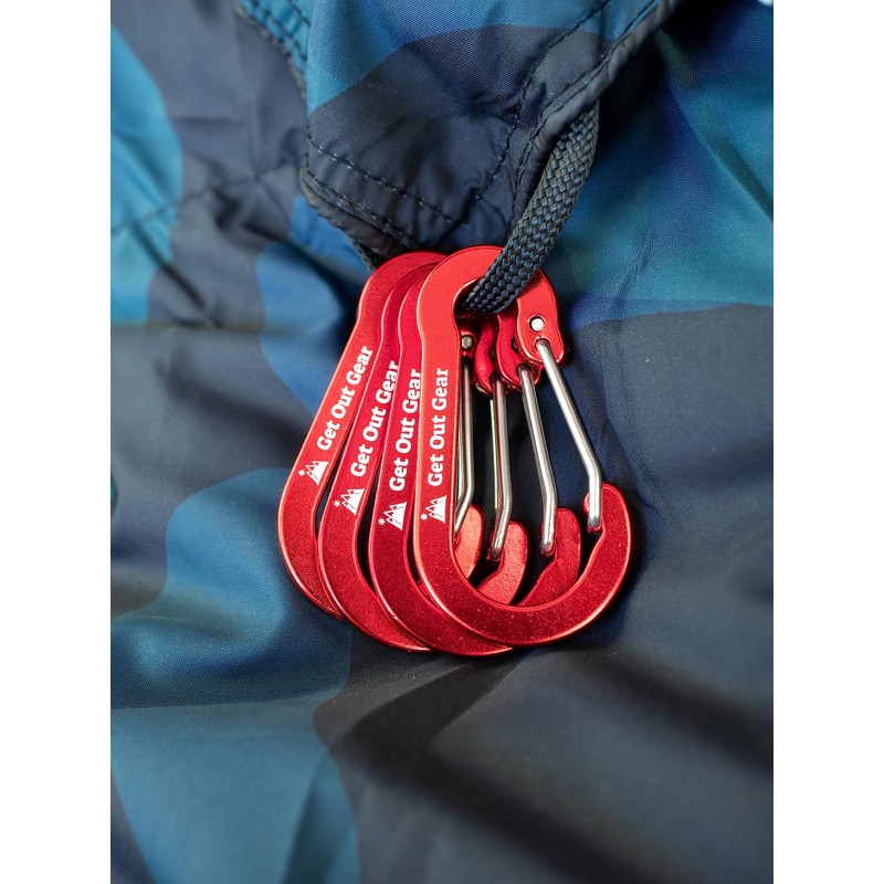 Get Out Gear - Manta hinchada de camuflaje (plumón, azul)