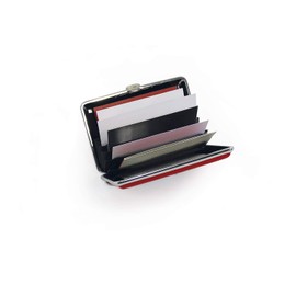 VW T1 Bus Business Card Case - Red/Black