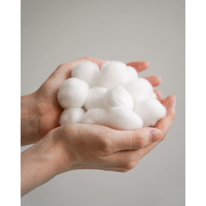 Organyc 100% Organic Cotton Balls for Sensitive Skin, 100 Count