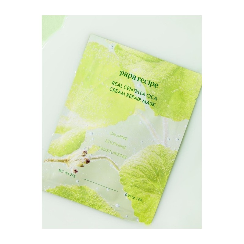 Papa Recipe Real Centella Cica Cream Repair Mask (10 sheets)