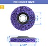 Vantego 5-Pack 4-1/2" x 7/8" Paint Stripper Discs for Angle