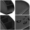 HOMURY 1 piece black remote control holder: desk organiser with