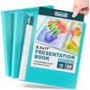 Dunwell Presentation Binder 12-Pocket, Displays 24 Pages, 8.5x11 Portfolio Binder