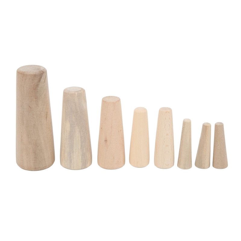 Marine Thru Hull Wood Plug Emergency Tapered Soft Plugs, 10-Piece
