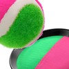 Toss and Catch Ball Set with Two Velcro Paddle Discs