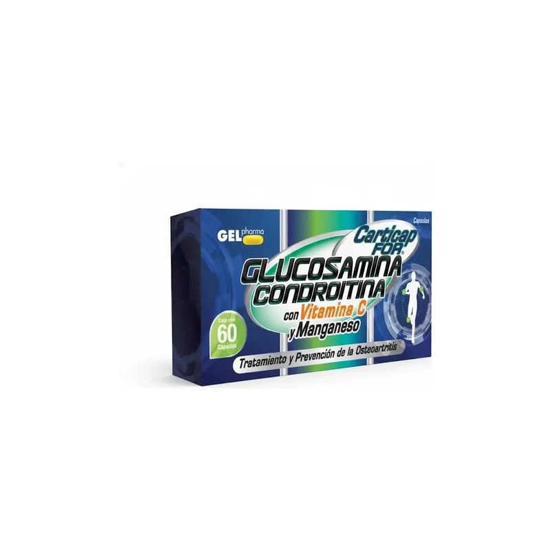 Suplemento en cápsula Gelpharma Glucosamina Condroitín/Glucosamina de Carticap