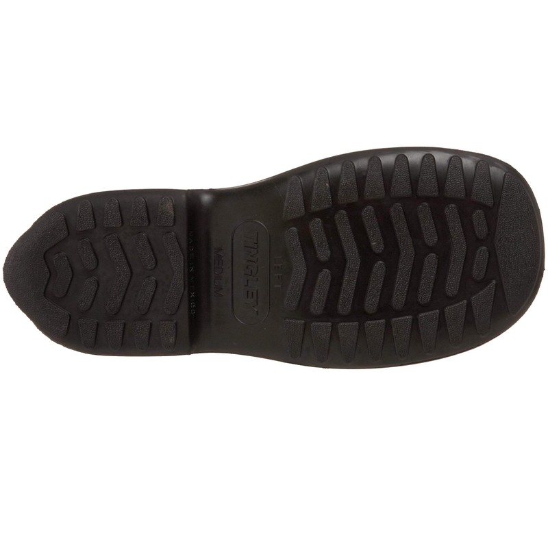 Tingley 1300 Work Rubber Overshoe, Medium, Black