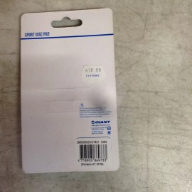 GIANT SPORT BICYCLE DISC PAD
