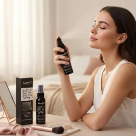 Kit 2 Fijadores De Maquillaje Saniye Fix Control Brillo Agua
