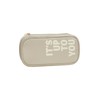satch Extra Large Hard Pencil Case with Divider Zipped Compartment