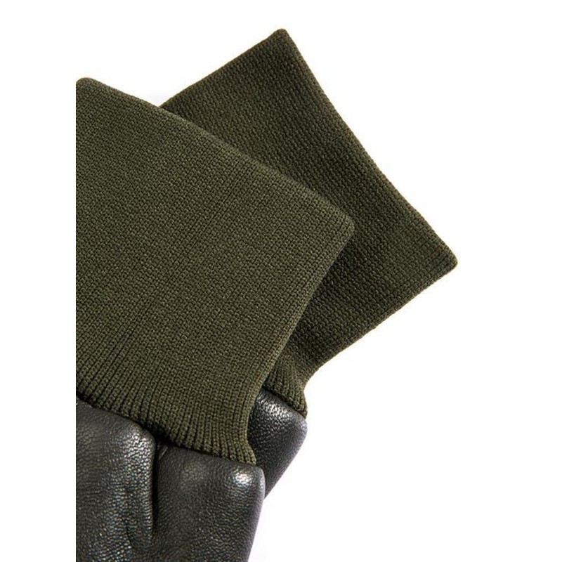 Dents Boss Leather Shooting Mitts OLIVE M