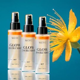 Nacific 네시픽 글로우 더블샷 미스트 100ml x 3개 / 꿀광 생기 미스트 Nacific Glow Double Shot Mist 100ml x 3pcs / Honey Glow Vitality Mist [Glow Double Shot Mist 100ml x 3 pieces]