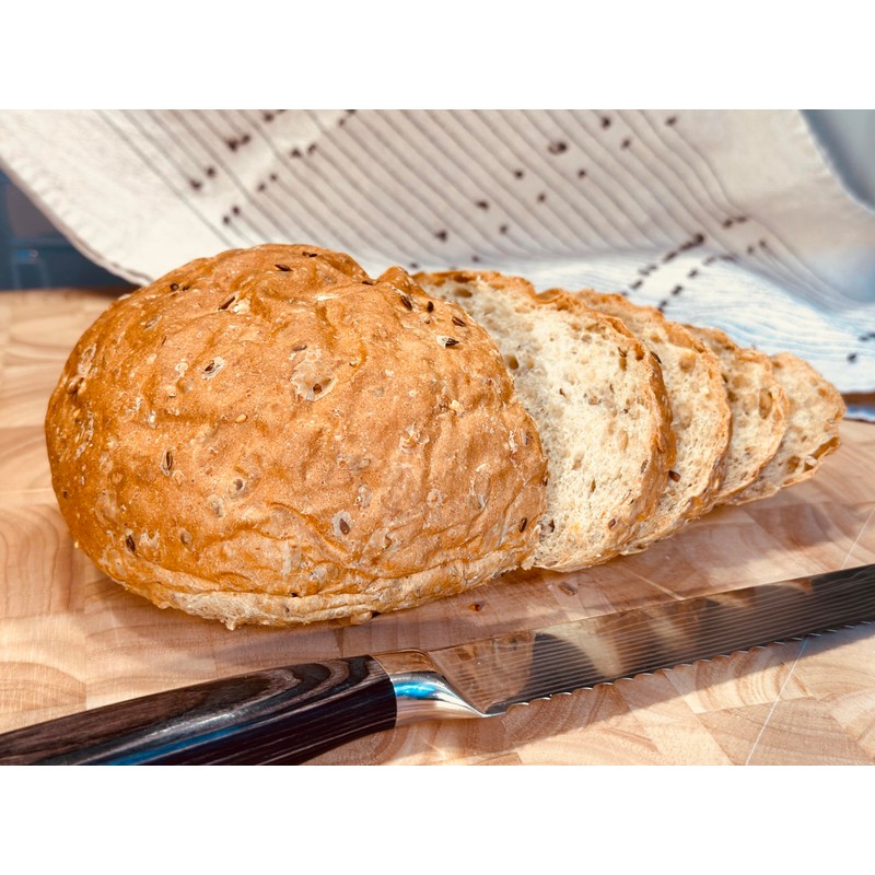 Molibake 8 Grain Bread Mix - All-Natural Multigrain Baking Mix