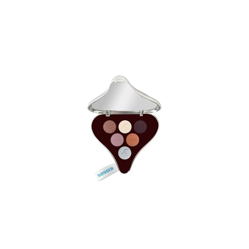 Republic Cosmetics - Sombras para ojos Kisses 6 tonos Milk-
