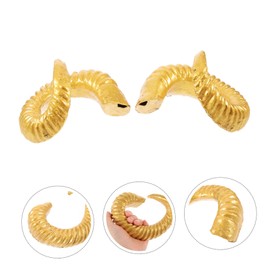 OHPHCALL Elves Sheep Horn Headband Diy Gothic Hair Band Sheep Horns Party Cosplay Accessory