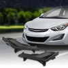PIT66 Fog Light Cover Compatible with 2014-2016 Hyundai Elantra 2