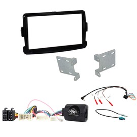 Connects2 CTKDC04 - Dacia Duster, Sandero 2012 Onwards Car Stereo Double Din & Steering Wheel Control Interface Kit