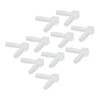 10Pcs Elbow Hose Barb Plastic Fitting Elbow Hose Barb Plastic