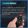 A ABSOPRO Car Key Case 7 Buttons Remote Control Car