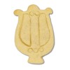 Staedter Lyre Cookie Cutter, 6 cm, Stainless Steel Silver, 30