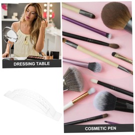 Healeved Pcs Acrylic Makeup Brush Organizer Pencil Pen Holder Eyebrow Spoolie Stand