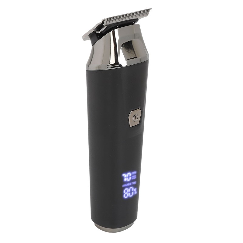 Hair Clipper LCD Display USB Charging Portable Powerful Motor Low