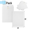 Mr. Pen- Clasp Envelopes, 18 Pack, 9" x 12", White