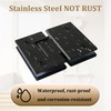 Alise Glass Shower Door Hinges, 180 Degree Shower Door Hinges