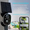 Vicohome G6B Best 2K Solar Security Camera Wireless Outdoor System,