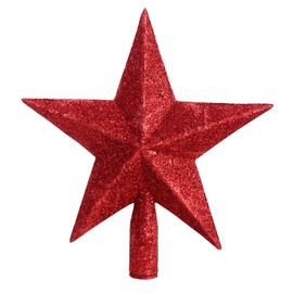 Christmas Tree Topper, Christmas Tree Topper, Red 20 cm