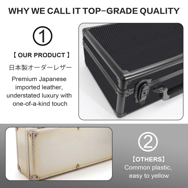 BAGAKE Graded Coin Storage Box for NGC/PCGS Slabs - Holds