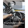 JOYTUTUS Sun Visor for SUV, 2 Pack Polarized Sun Visor