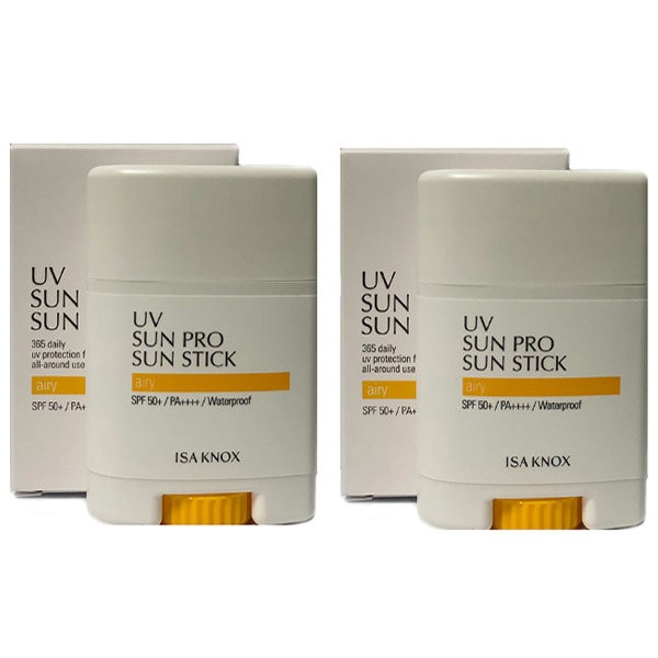 Isa Knox UV Sun Pro 365 Airy Sun Stick Set of 2 (19g+19g)