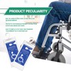 2 Pcs Handicap Placard Holder Ultra Transparent Handicapped Placard Holder