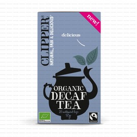 Clipper Organic Black Decaf Tea 20 Tea Bags (Enveloped)