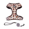 Dog Harness and Leash Set, Adjustable Dog Harness, Dog Leash,