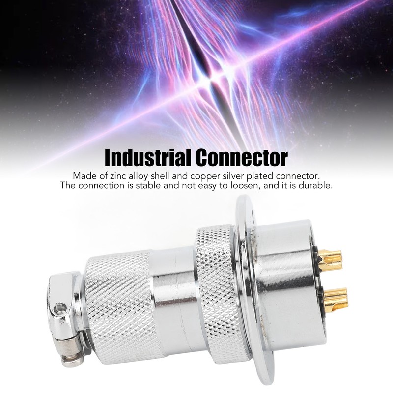 Aviation Plug Socket Connector 30mm Electrical Power Adapter for Machine