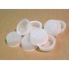 21mm LDPE Caps, Plastic, Protective Caps, Blanking Plugs, White, Cover Plugs (Pipe Plugs) for M22 Bore, Various Quantities Available (Pack of 100)