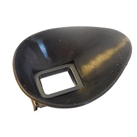 vhbw Eyecup Viewfinder for Nikon F65, F70, F75, F80, FE10, FM10 Camera SLR Camera DSLR Eyepiece - Black