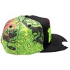 kreepsville 666 Zombie Bite Sublimated Adjustable Baseball Snapback Hat Multicolor