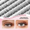 Extensiones de Pestañas Autoadhesivas con Efecto Natural en Mink Sintético,