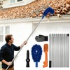 Longtor 12.9FT Gutter Cleaning Tools from Ground – Aluminum Extension