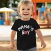 Toddle Shirts Mama's Little Boy T Shirts Cute Heart Tops