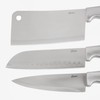 Oster Baldwyn High-Carbon Stainless Steel Kitchen Knife Cutlery Block Set,